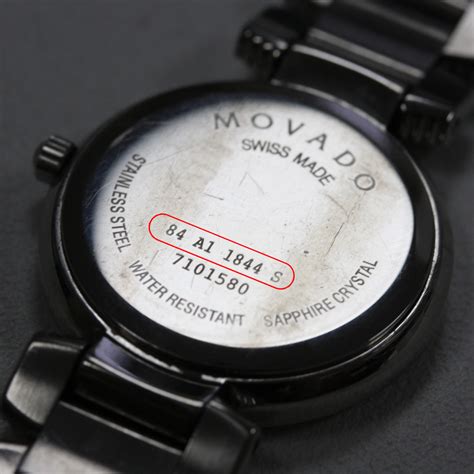 movado watch serial number lookup